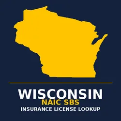 Wisconsin Insurance License Lookup (NAIC SBS)