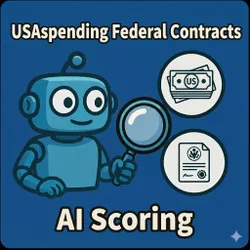 USAspending Federal Contracts + AI Scoring avatar