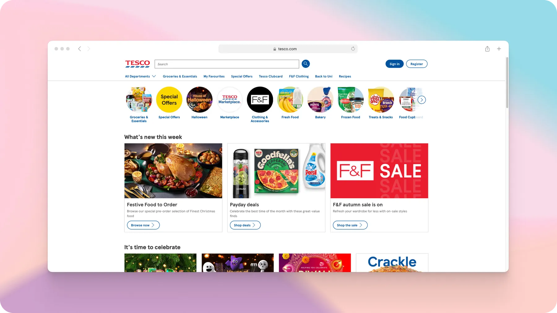 Tesco Grocery Products Scraper Cover Image