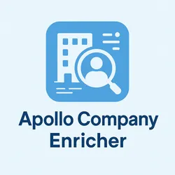 Apollo Company Enricher (Decision Makers) with Domain avatar
