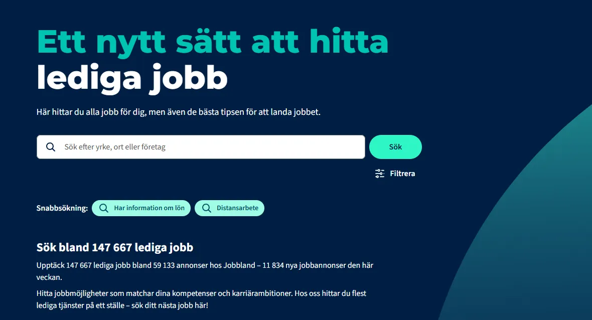 Jobbland.se Scraper