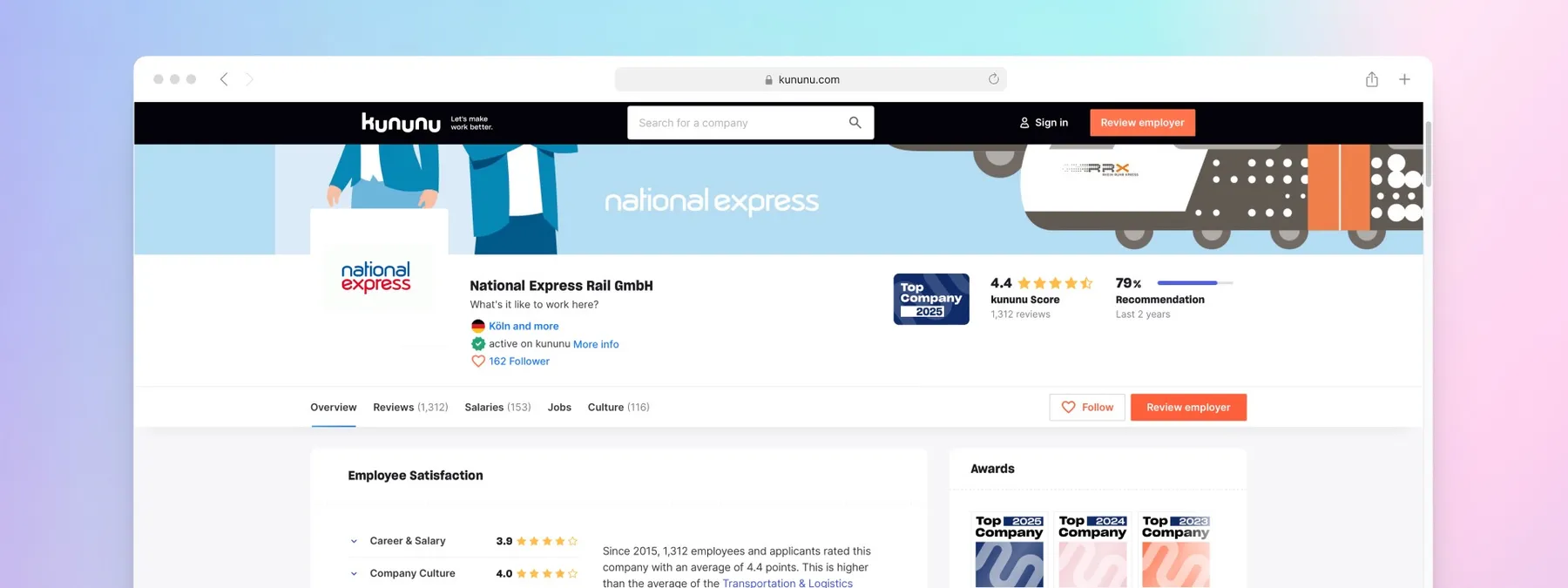 Kununu Company Reviews & Salary Scraper Cover Image