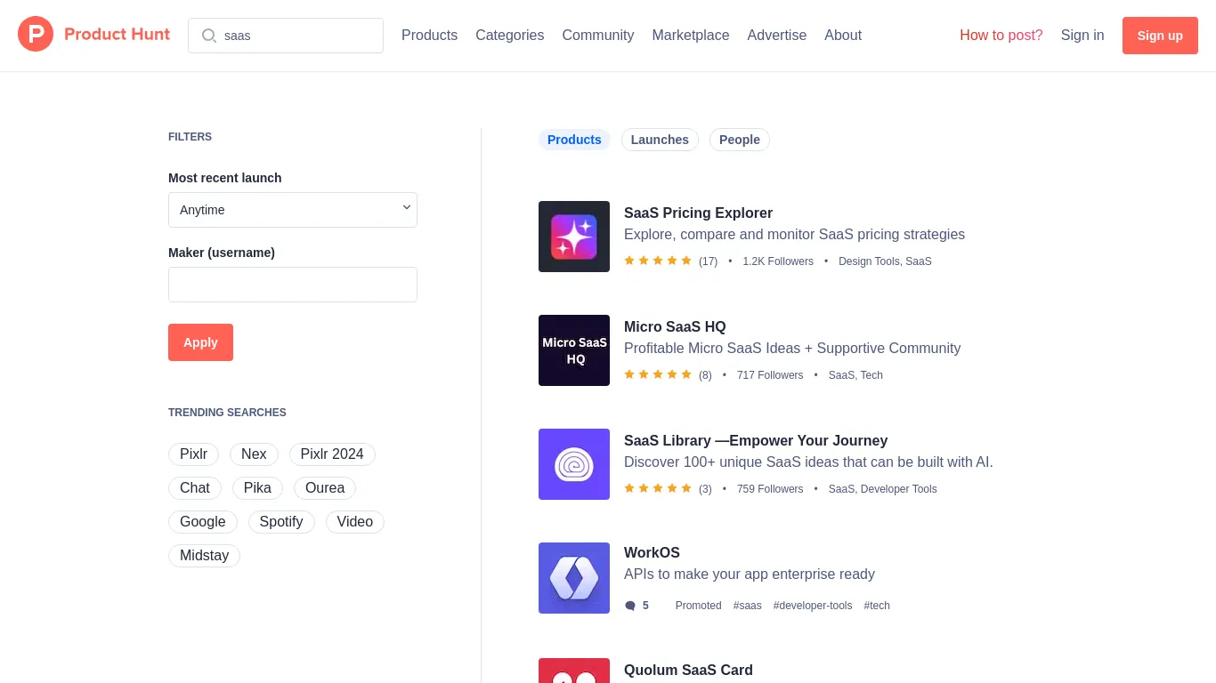 page screenshot