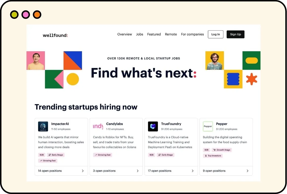 Wellfound API Job scraper