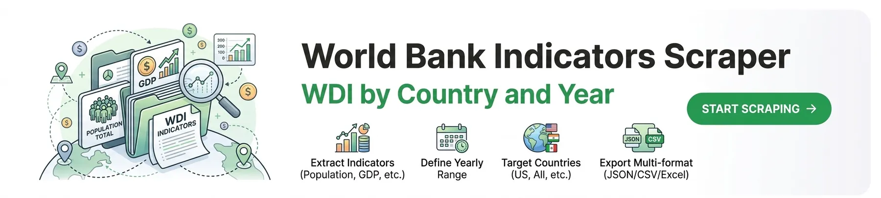 World Bank Indicators Scraper