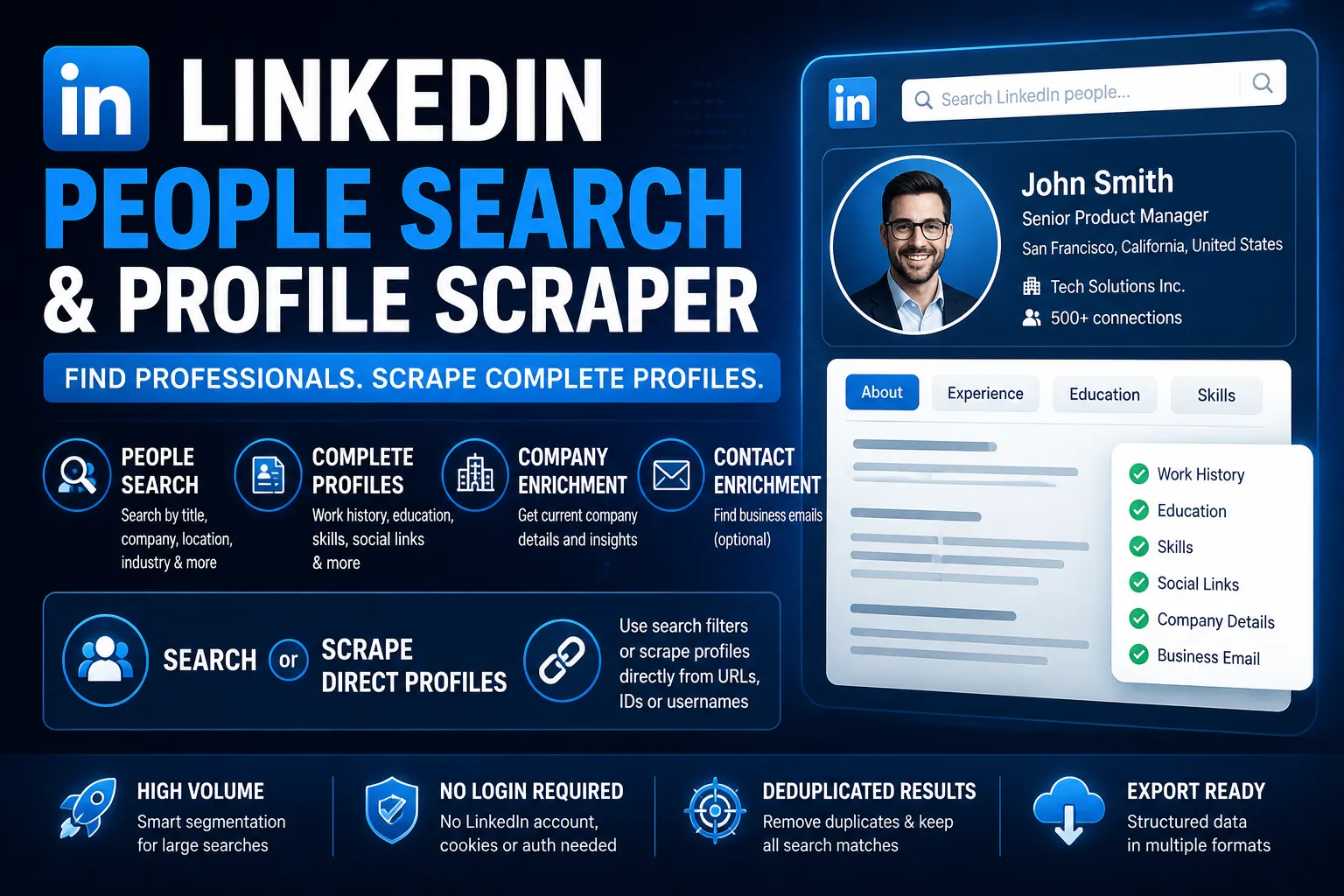 LinkedIn Profile Scraper