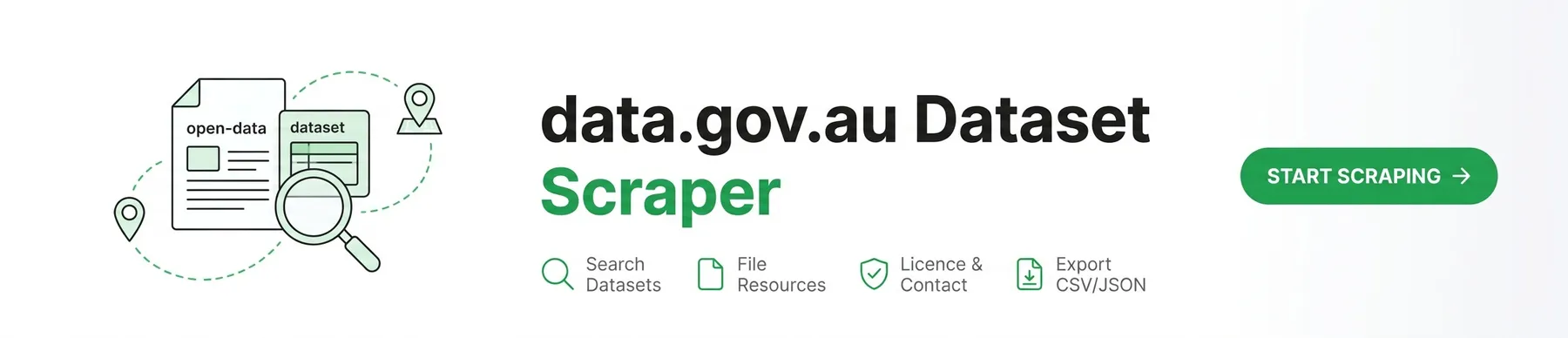 data.gov.au Dataset Scraper