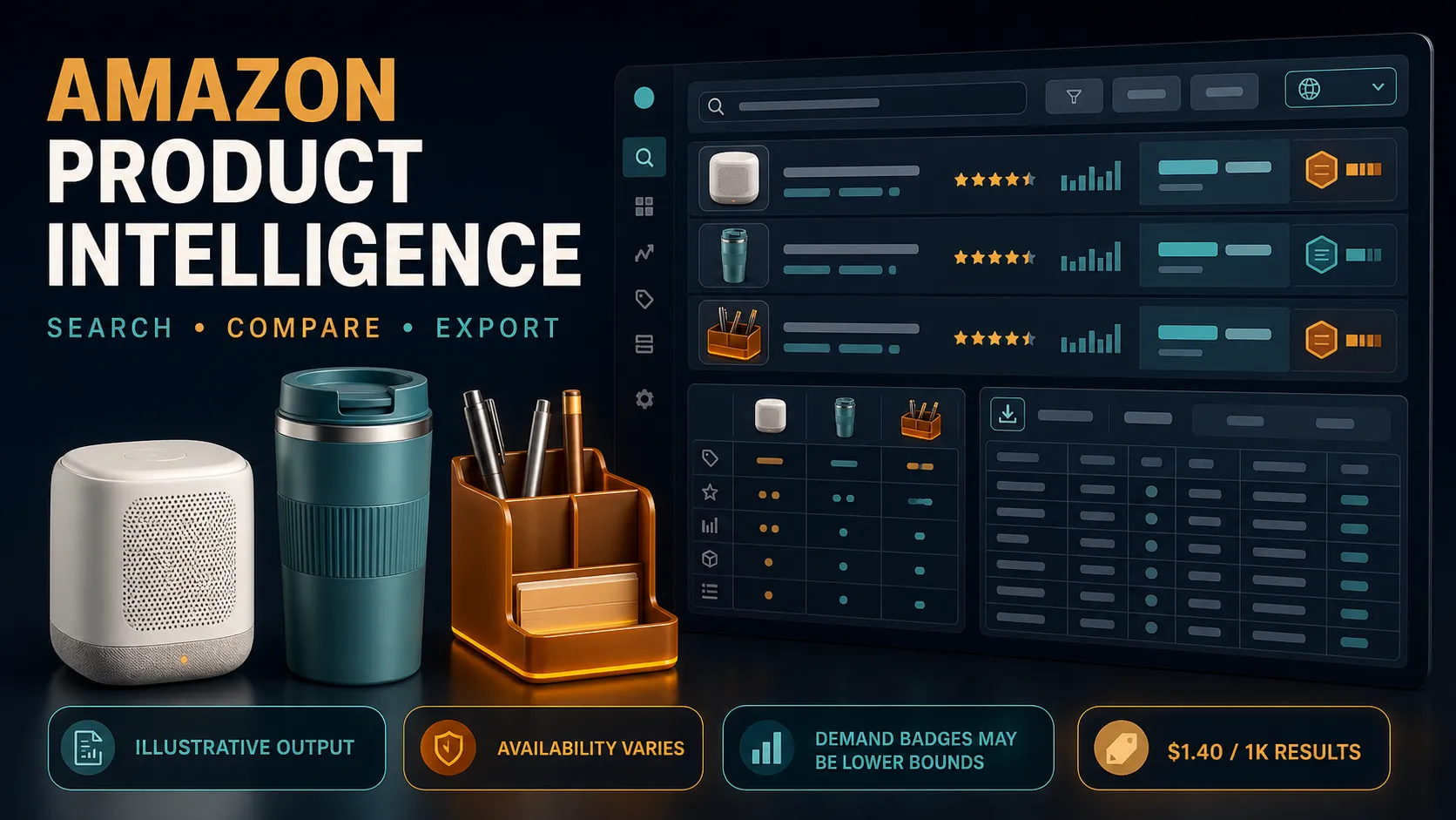Amazon product intelligence hero