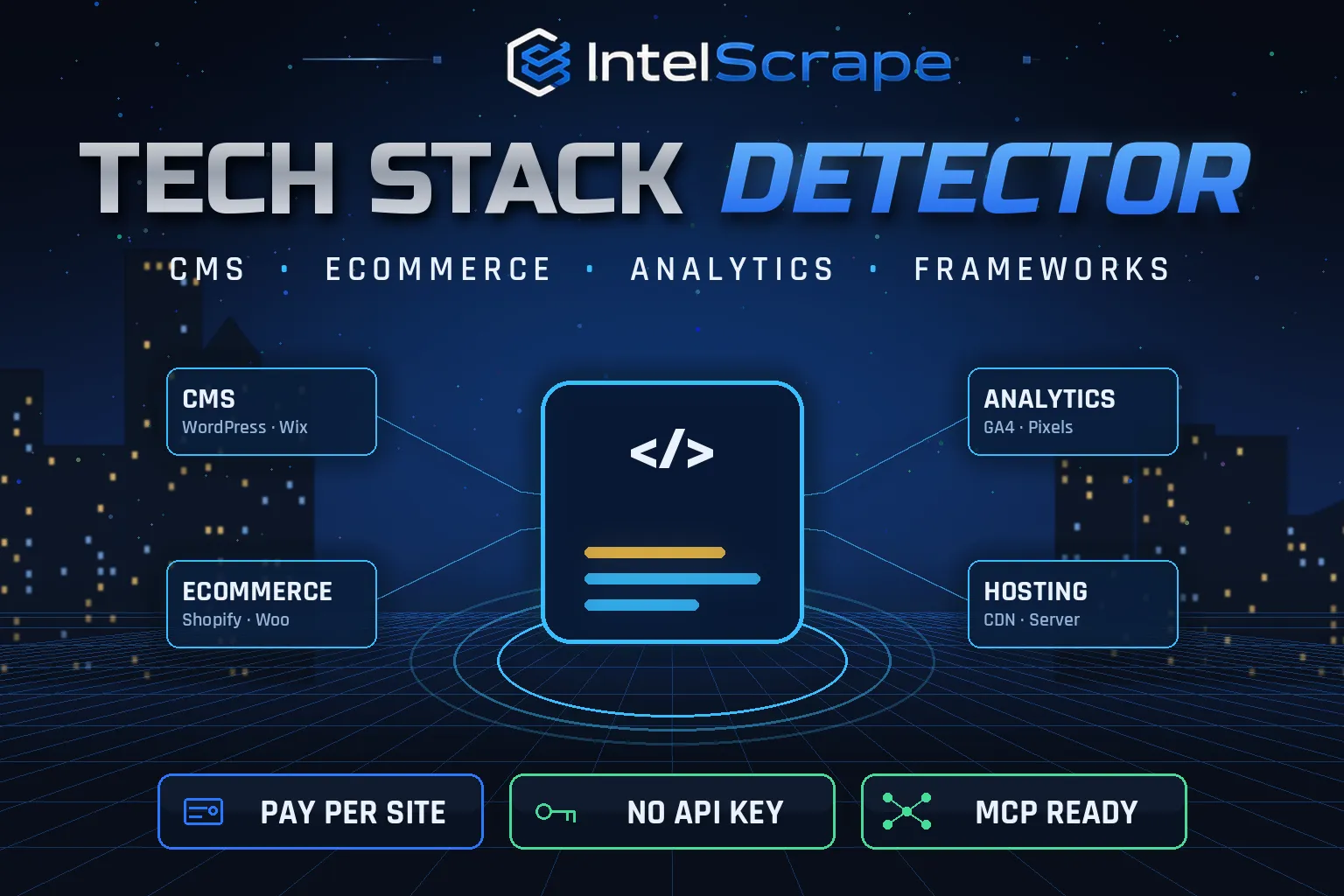 Tech Stack Detector — Wappalyzer Alternative for Any Website