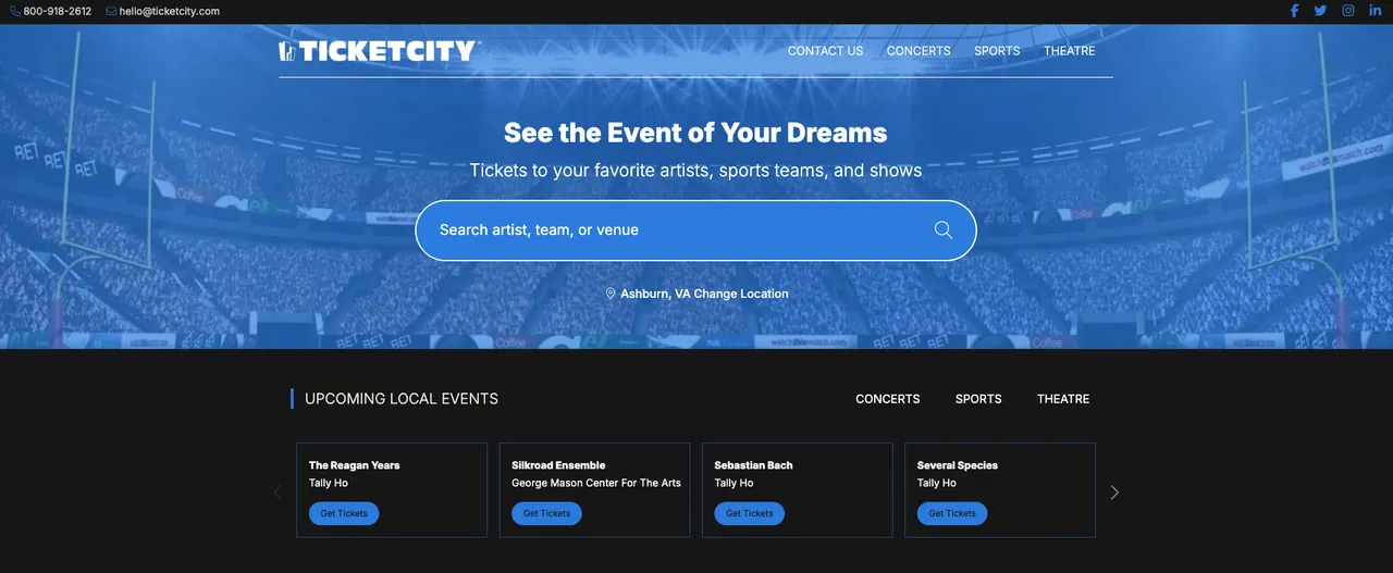 TicketCity Scraper