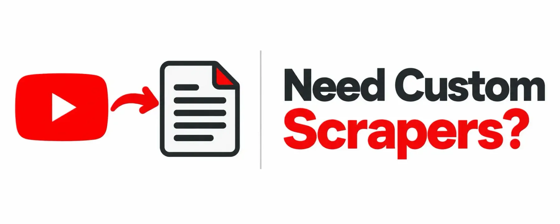 Custom Scrapers for Your SaaS or AI Tools