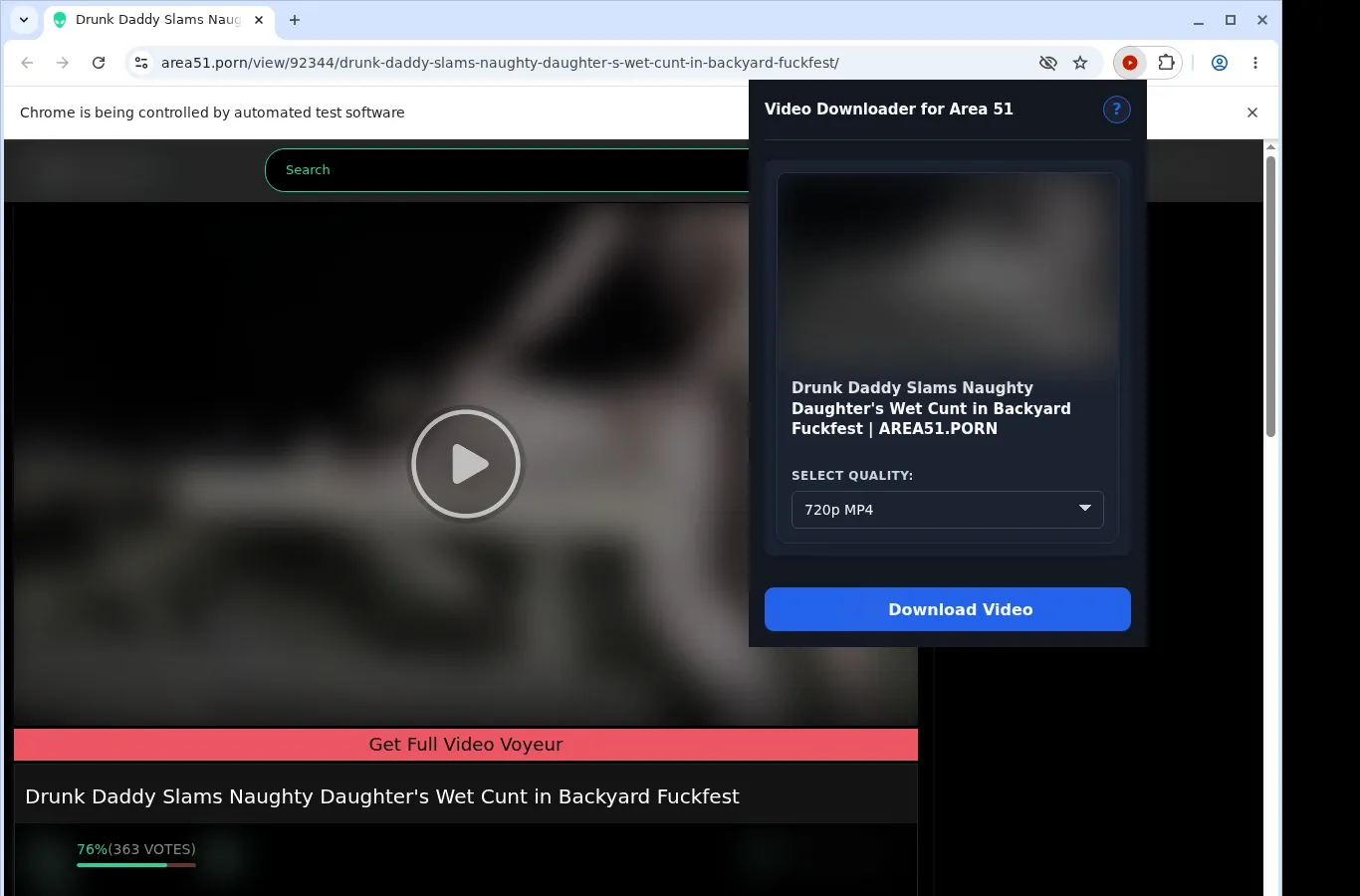 Area 51 Video Downloader