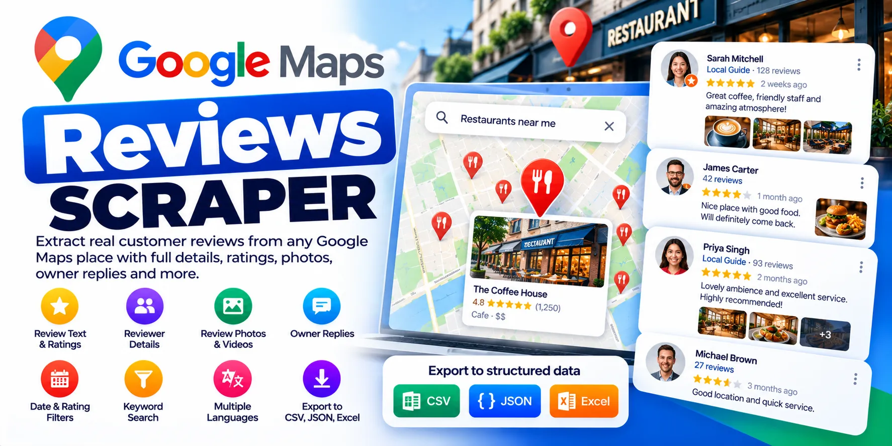 Google Maps Reviews Scraper
