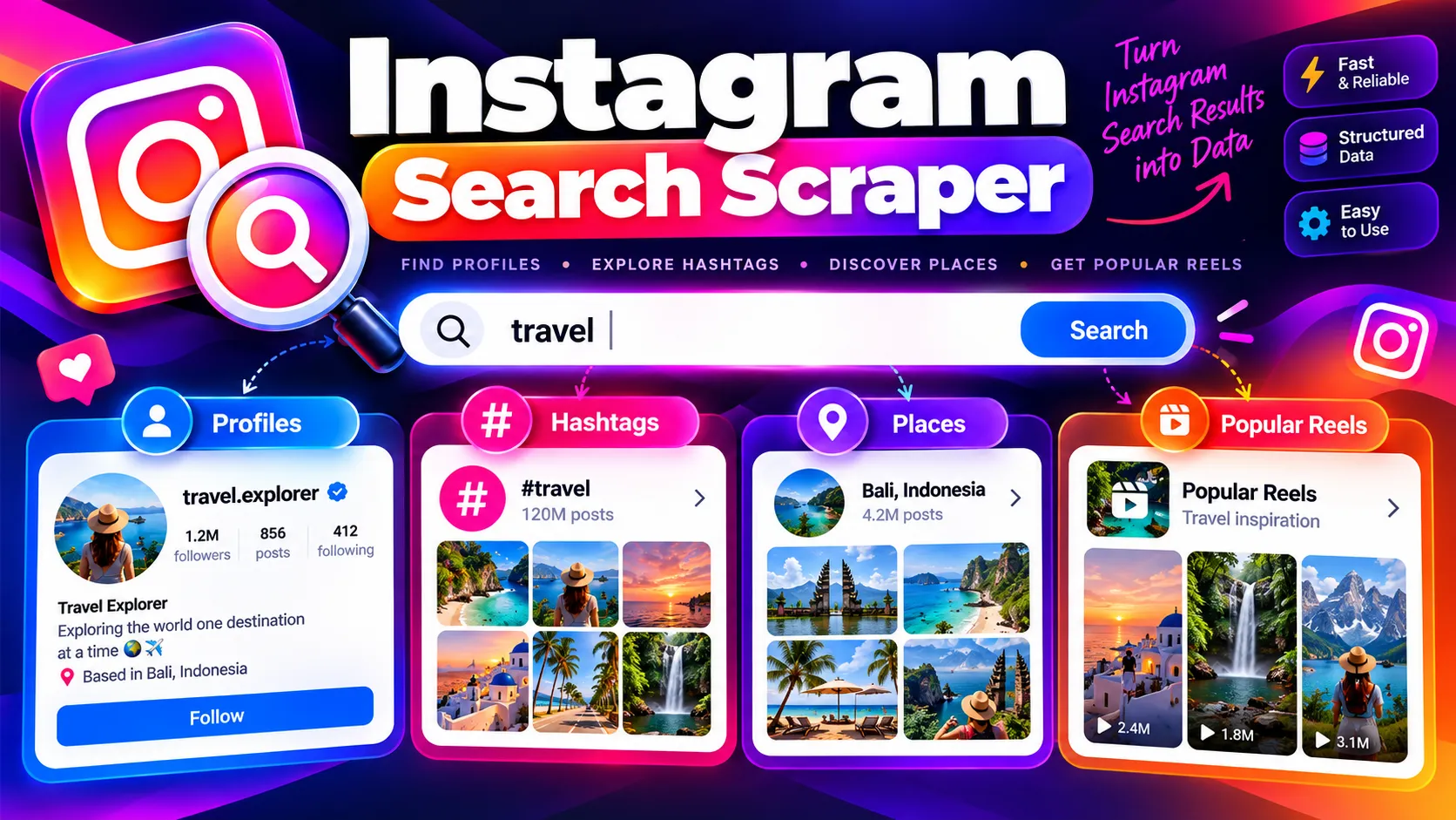 Instagram Search Scraper
