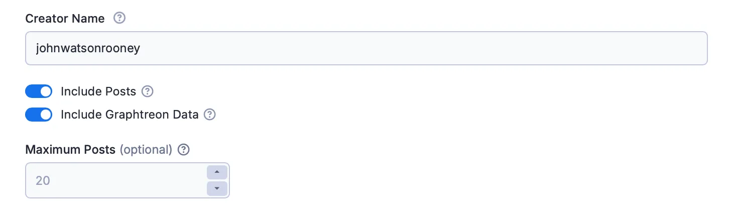 Scraper Sample Input