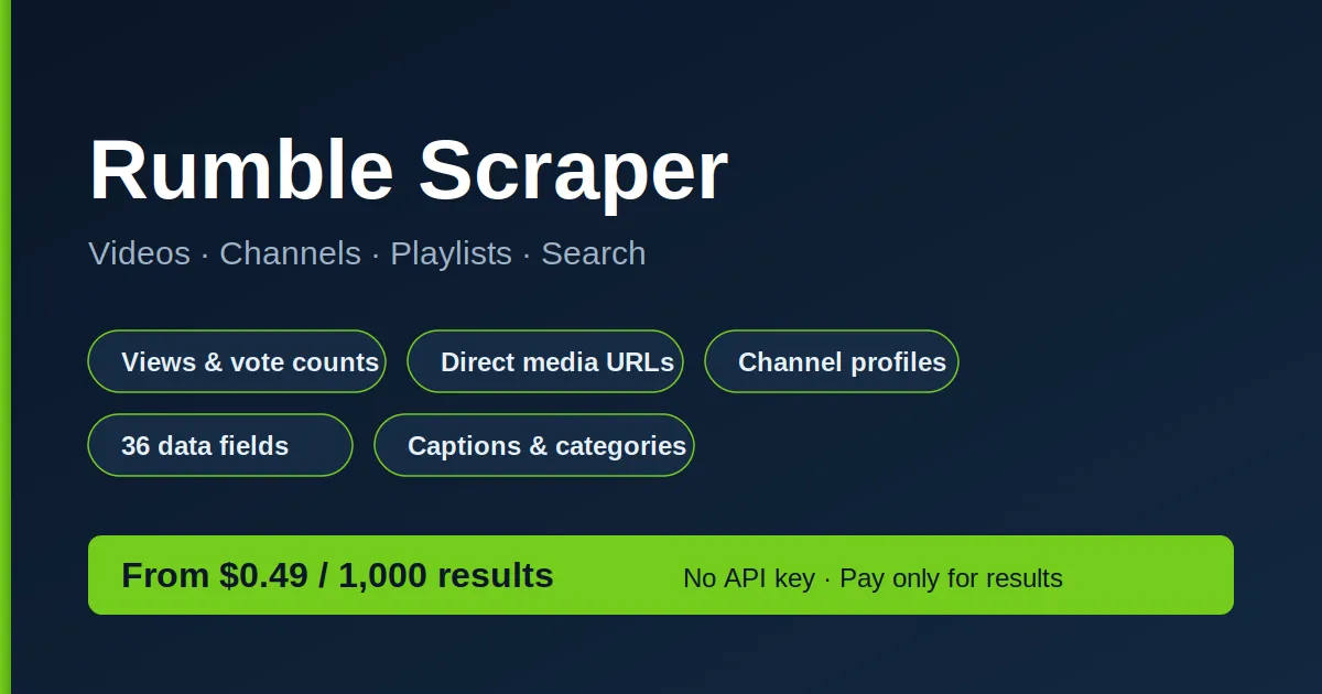 Rumble Scraper