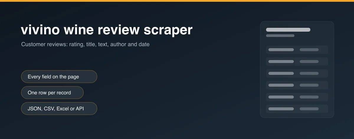 vivino wine review scraper hero