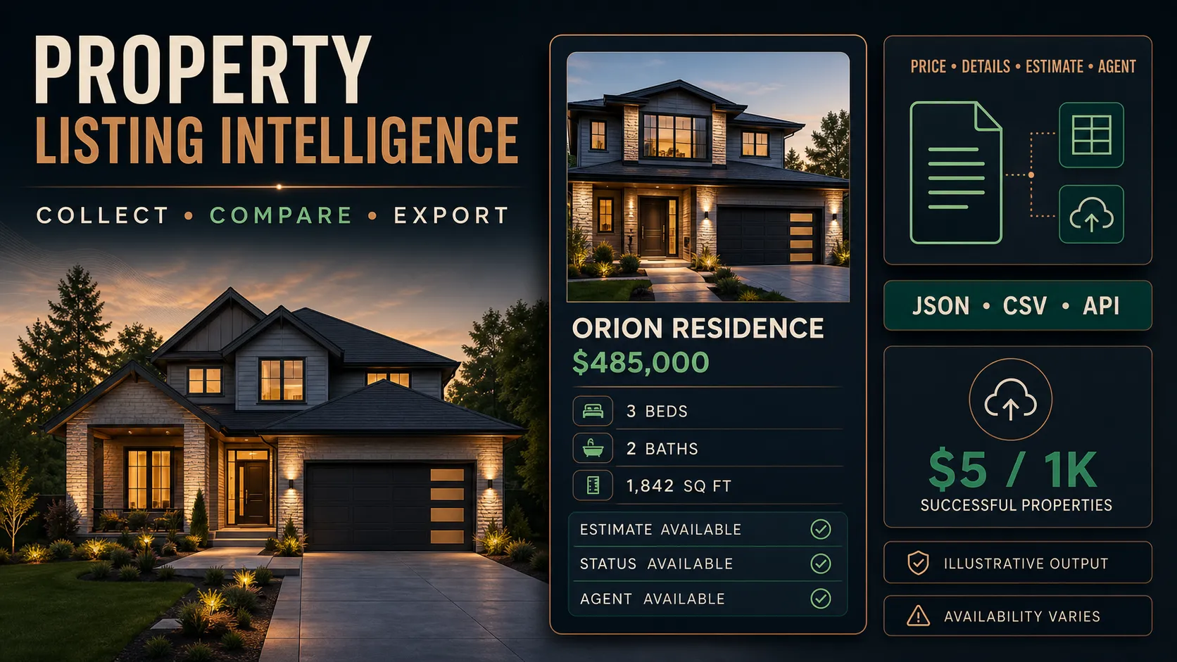 Zillow Property Scraper hero
