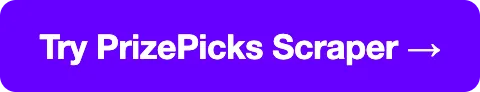 Try PrizePicks Scraper