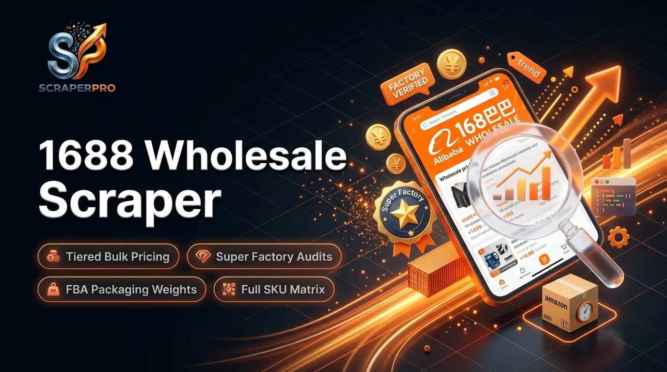 1688 Wholesale & Factory Scraper by ScraperPro