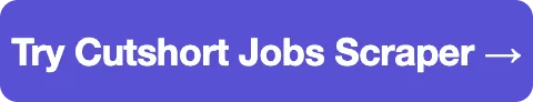 Try Cutshort Jobs Scraper