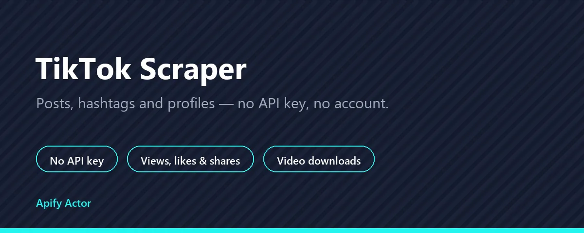TikTok Scraper