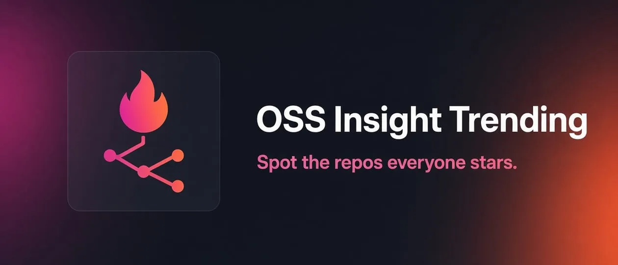 OSS Insight Trending Repos Scraper cover