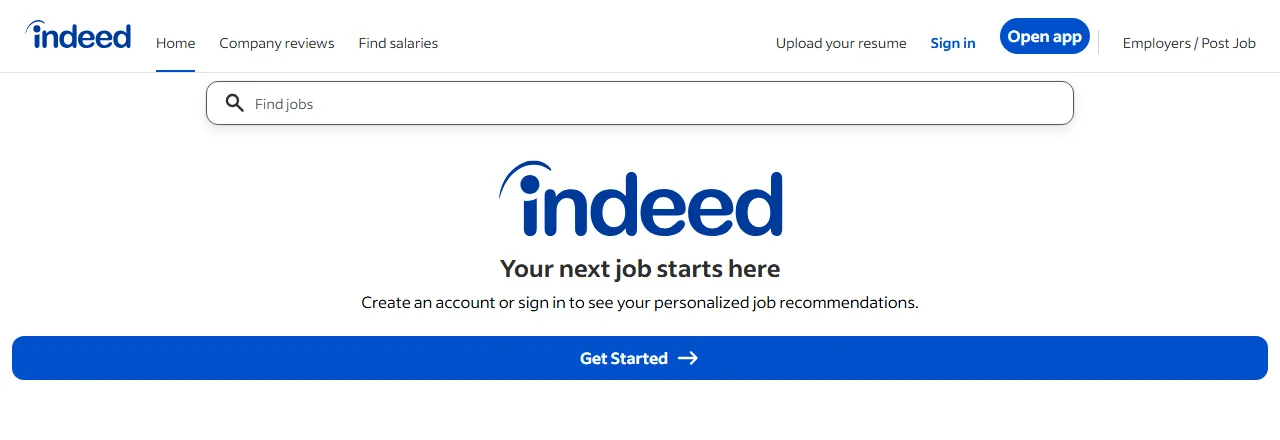 Indeed Jobs Feed