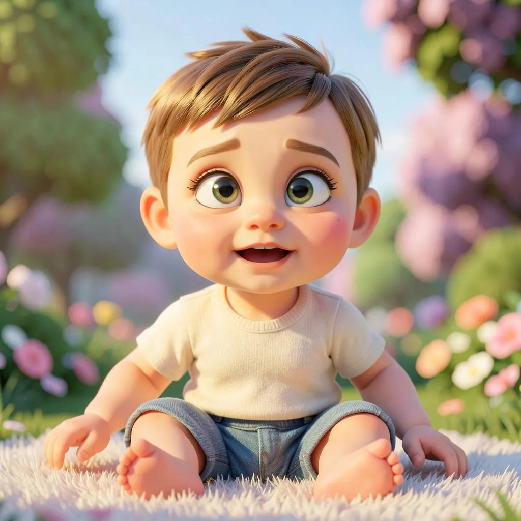 3D · Character — FLUX.2 Klein AI image