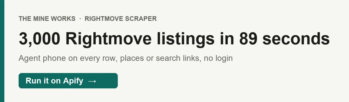 3,000 Rightmove listings in 89 seconds