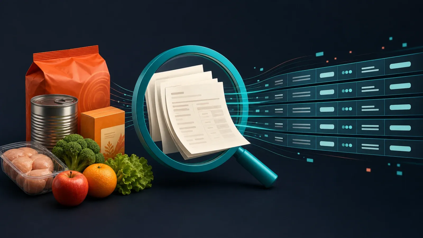 Food recall records flowing through the openFDA API into structured rows
