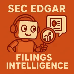 SEC EDGAR Filings Intelligence - Insider Trading Financial Data avatar