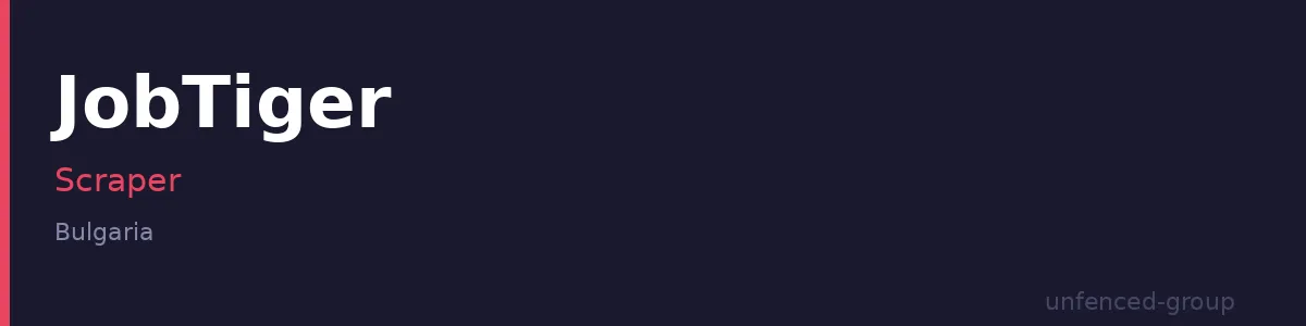 JobTiger Scraper