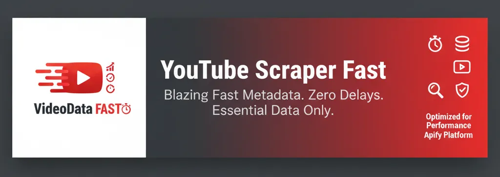 YouTube Scraper Fast