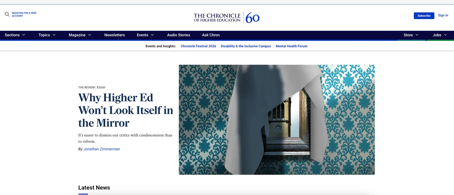 Chronicle.com Scraper