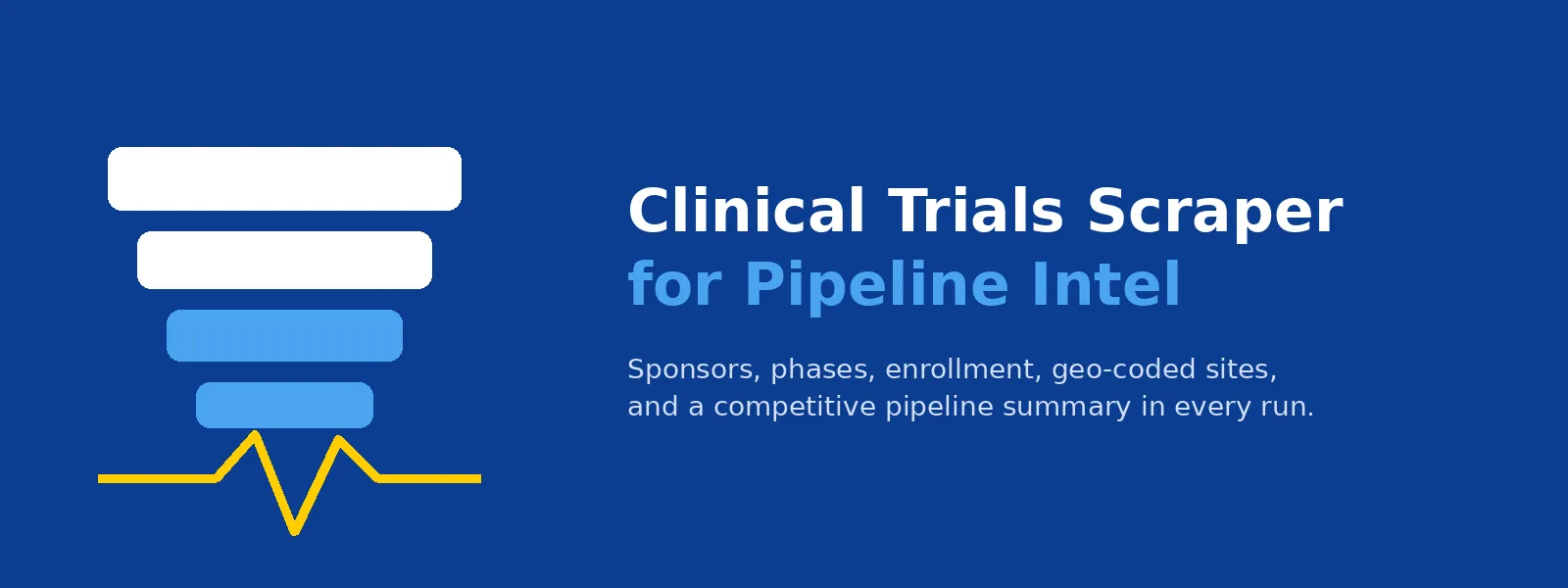 Clinical Trials Pipeline Intelligence