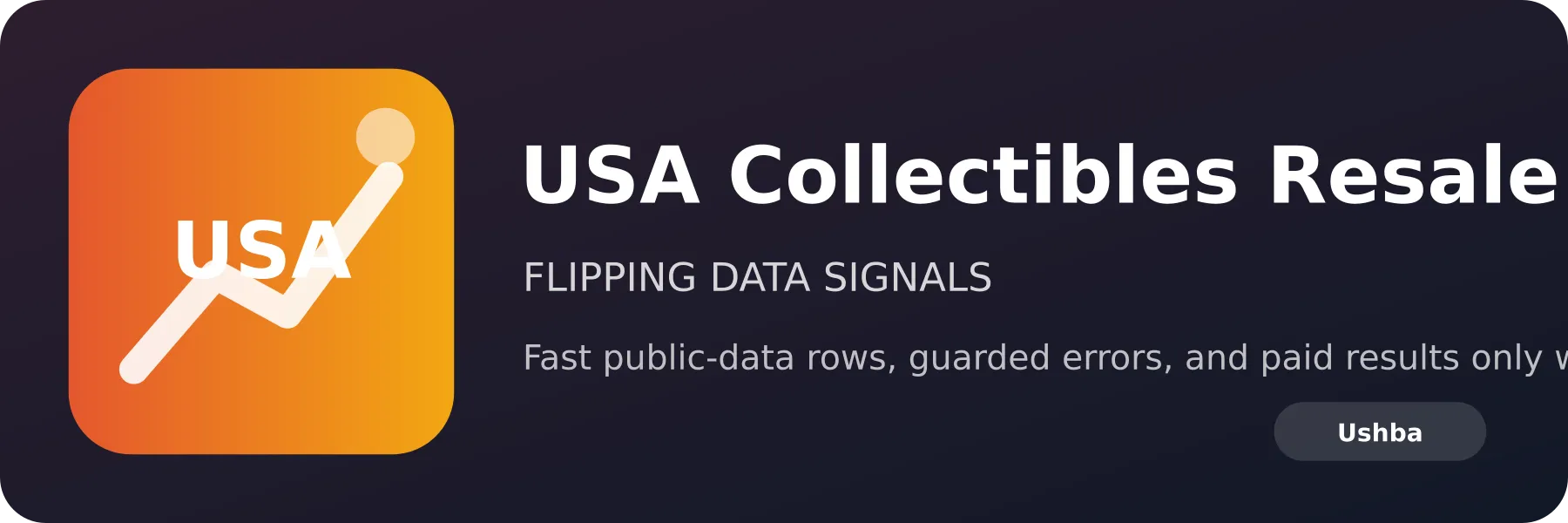 USA Collectibles Resale Scanner logo
