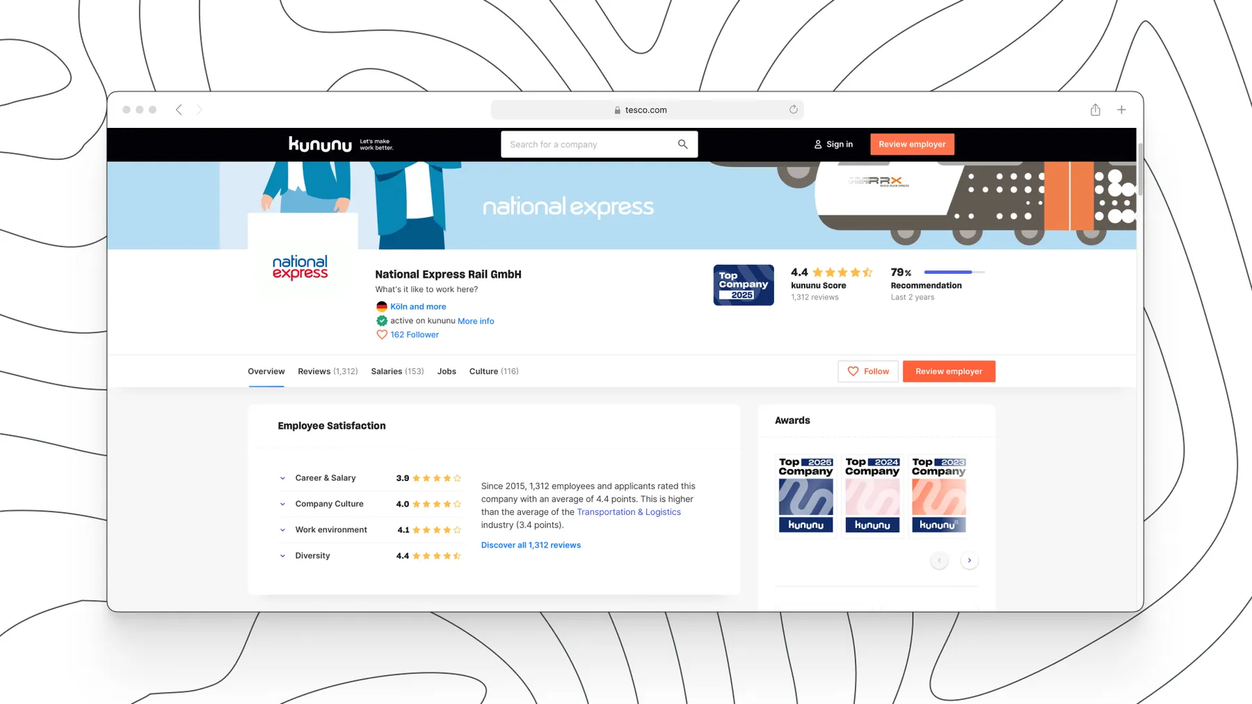 Kununu Company Reviews & Salary Scraper Cover Image