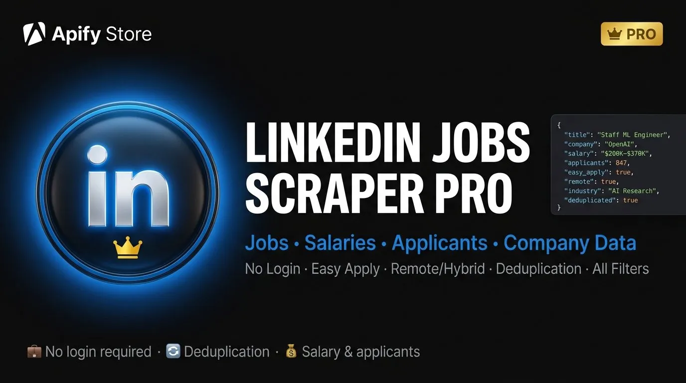 LinkedIn Jobs Premium Scraper