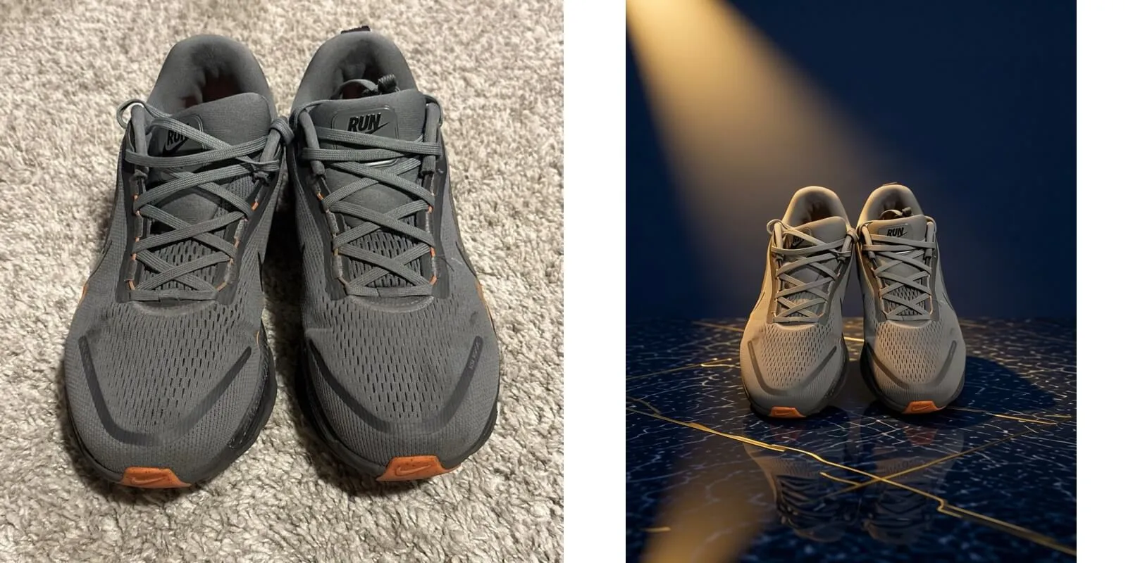 Sneakers in an AI scene