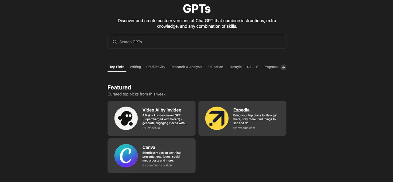 GPT Marketplace Scraper