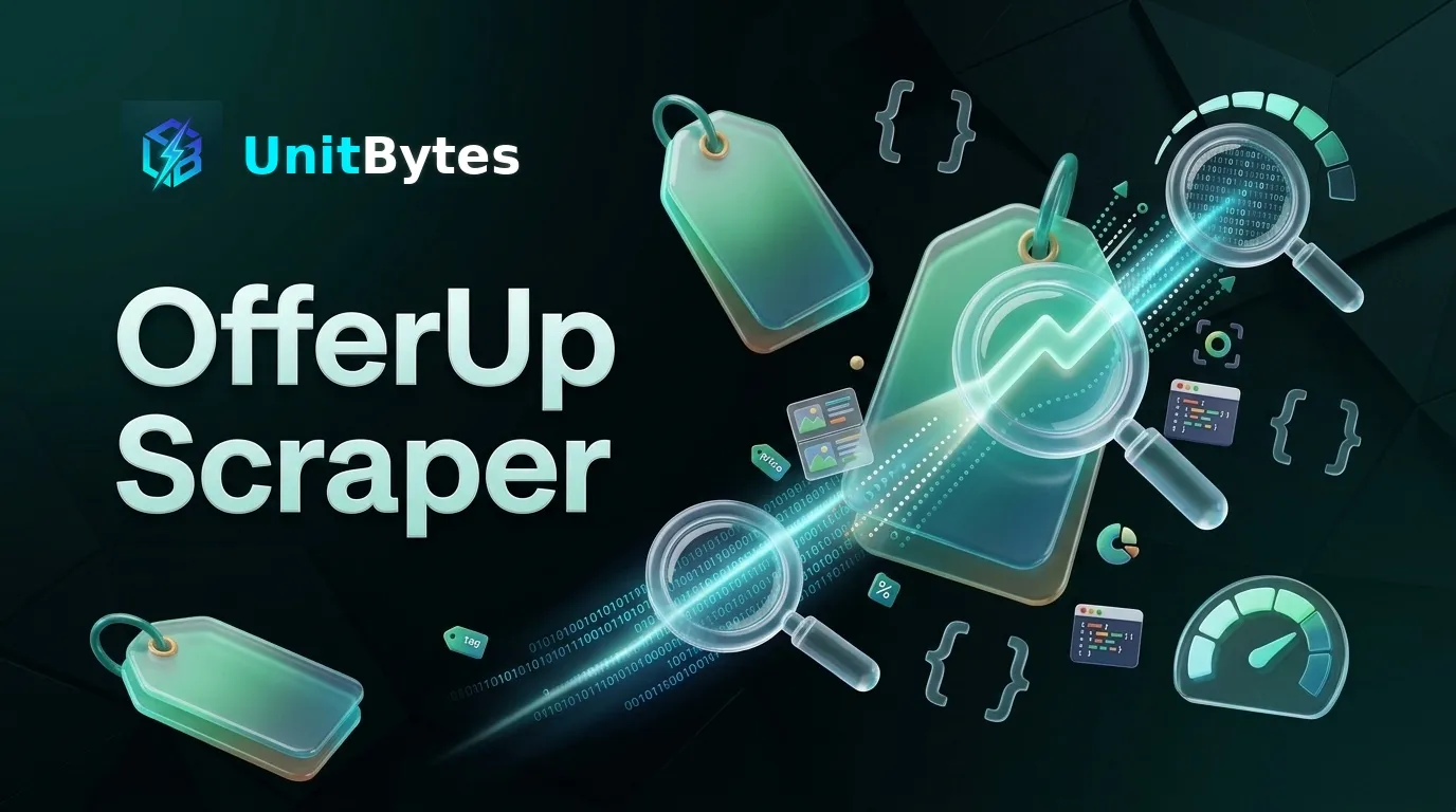 OfferUp Scraper by UnitBytes