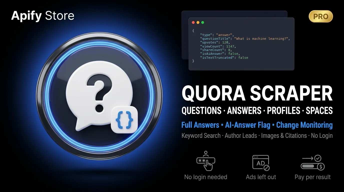 Quora Scraper