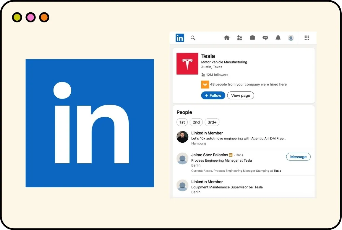 LinkedIn Employees & People API scraper