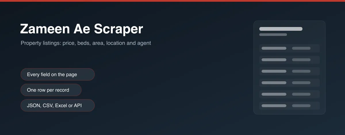 Zameen Ae Scraper hero