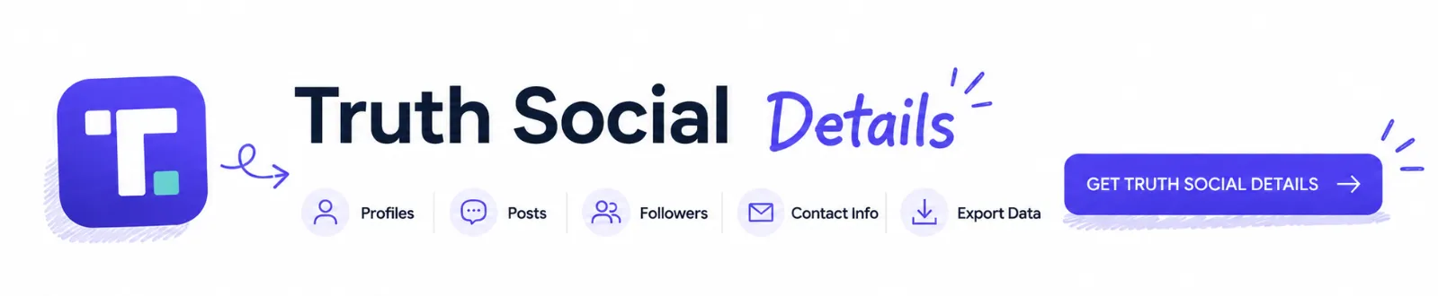 Truth Social Account Details Banner