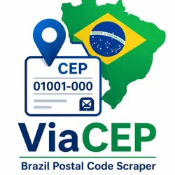 ViaCEP Brazil Postal Code Scraper