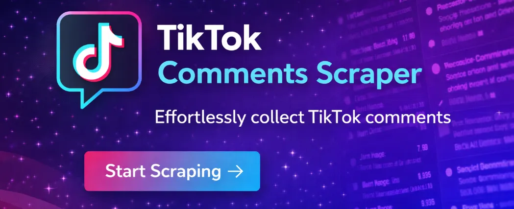 TikTok Comment Scraper