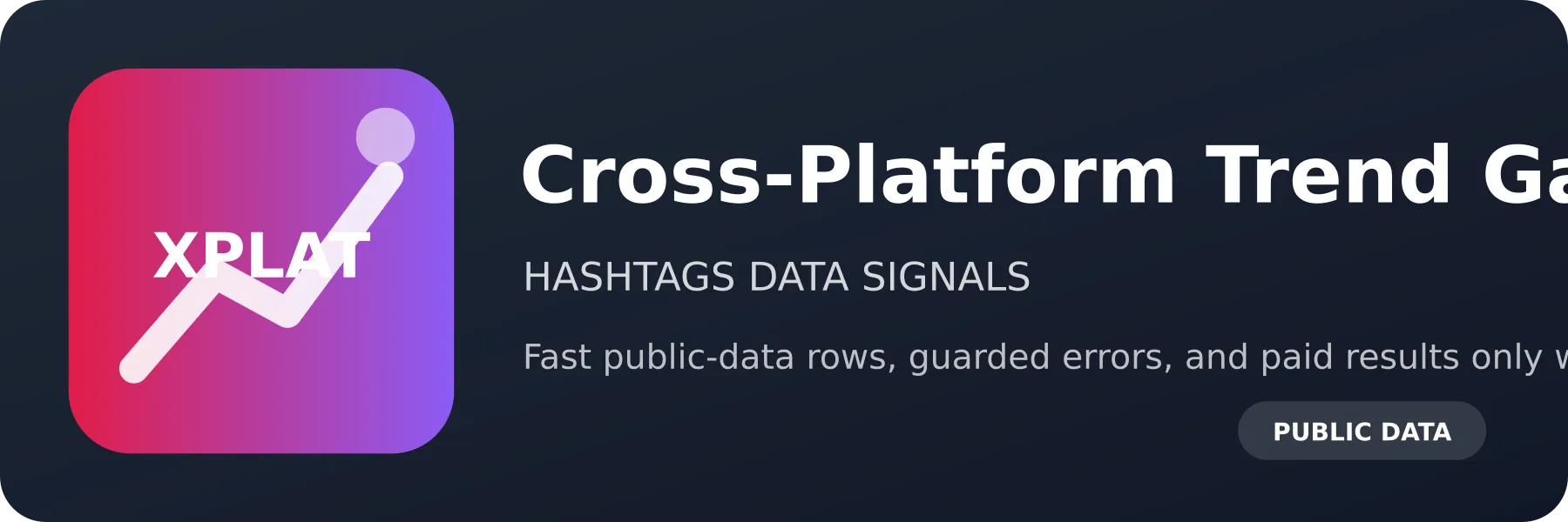Cross-Platform Trend Gap Finder logo