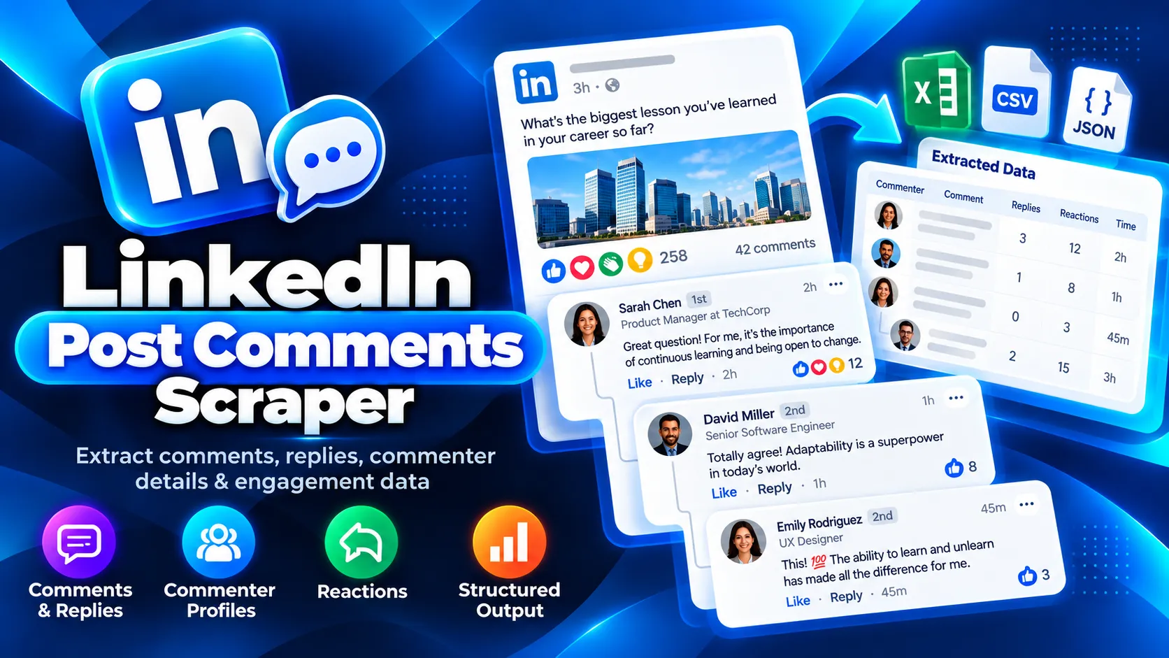 LinkedIn Post Comments Scraper